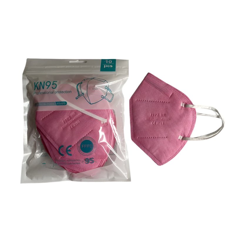 Pink Face Mask, colourful medical face masks N95 KN95