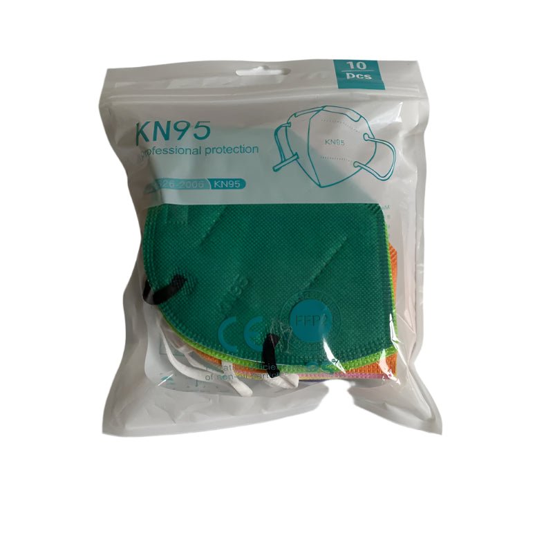 KN95 Face Masks - Colourful - 10/20/50/100/200 pieces