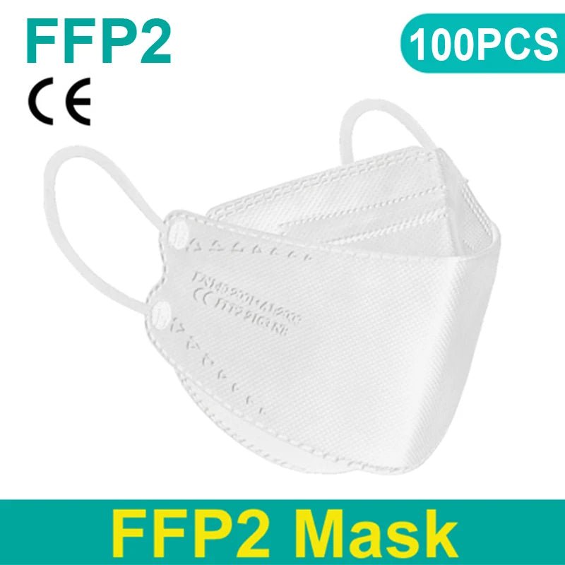 KN95 Face Masks - Pink, Blue, Black, White, Grey - 200/100/50 pieces - Gay SkateKN95 Face Masks - Pink, Blue, Black, White, Grey - 200/100/50 piecesskate accessoriesGay SkateGay Skate14:1052#White 100PCS