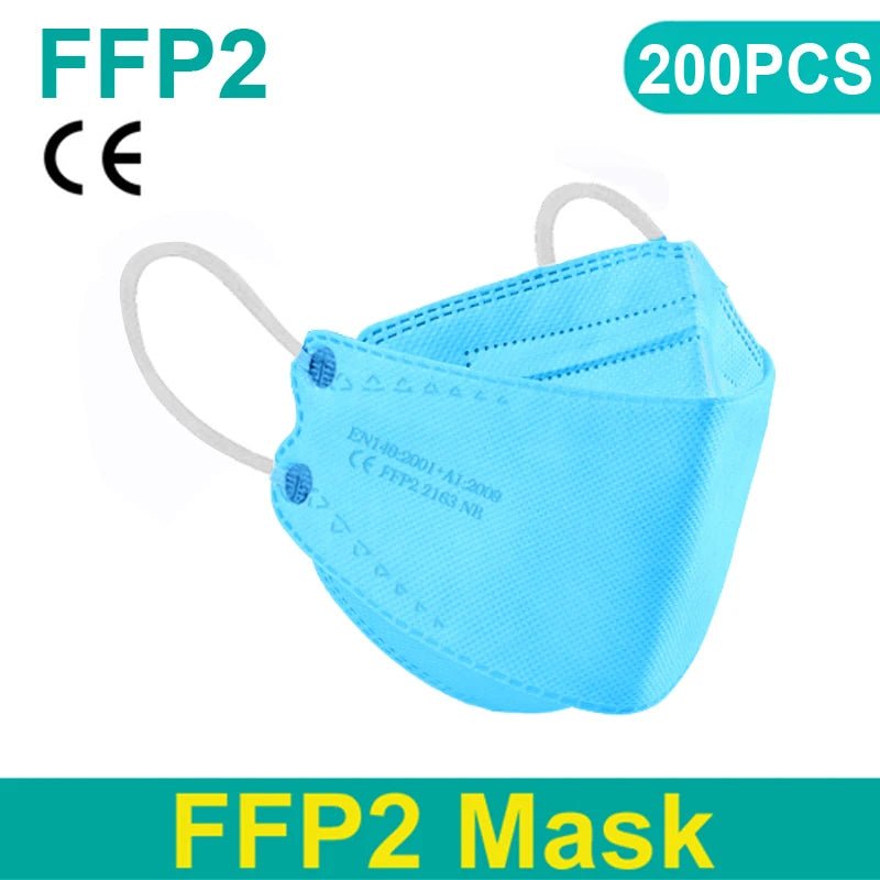 KN95 Face Masks - Pink, Blue, Black, White, Grey - 200/100/50 pieces - Gay SkateKN95 Face Masks - Pink, Blue, Black, White, Grey - 200/100/50 piecesskate accessoriesGay SkateGay Skate14:1052#White 100PCS