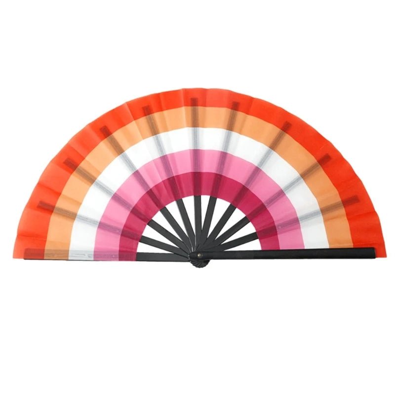 Lesbian Pride Flag Fan