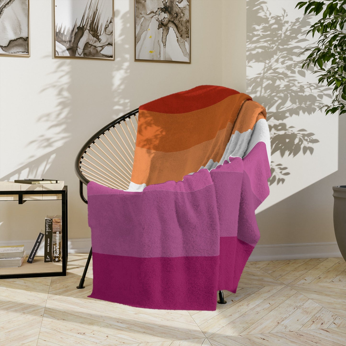 Lesbian Pride Flag - Velveteen Microfiber Blanket - Gay SkateLesbian Pride Flag - Velveteen Microfiber BlanketHome DecorPrintifyGay Skate11226633395181886050