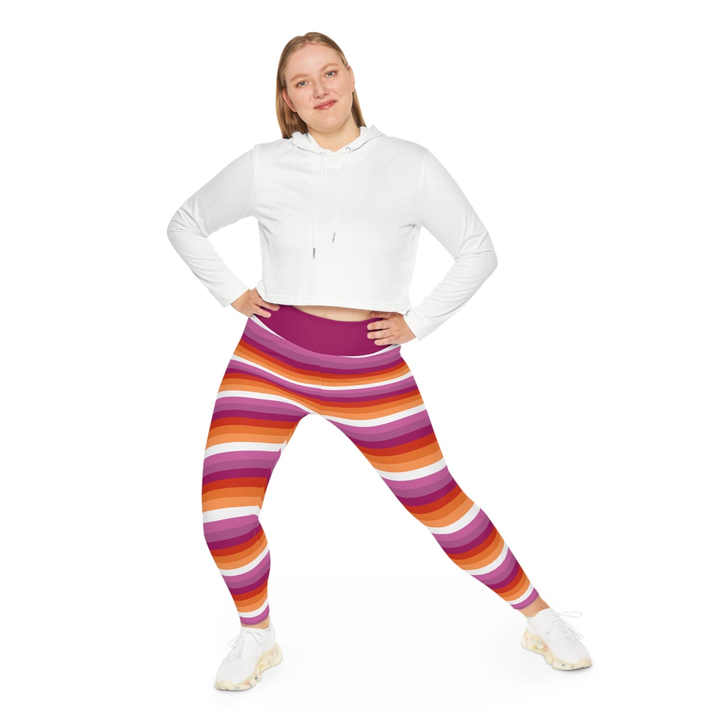 Lesbian Pride Plus Size Leggings 2XL - 6XL - Gay SkateLesbian Pride Plus Size Leggings 2XL - 6XLAll Over PrintsPrintifyGay Skate15622704725179583226