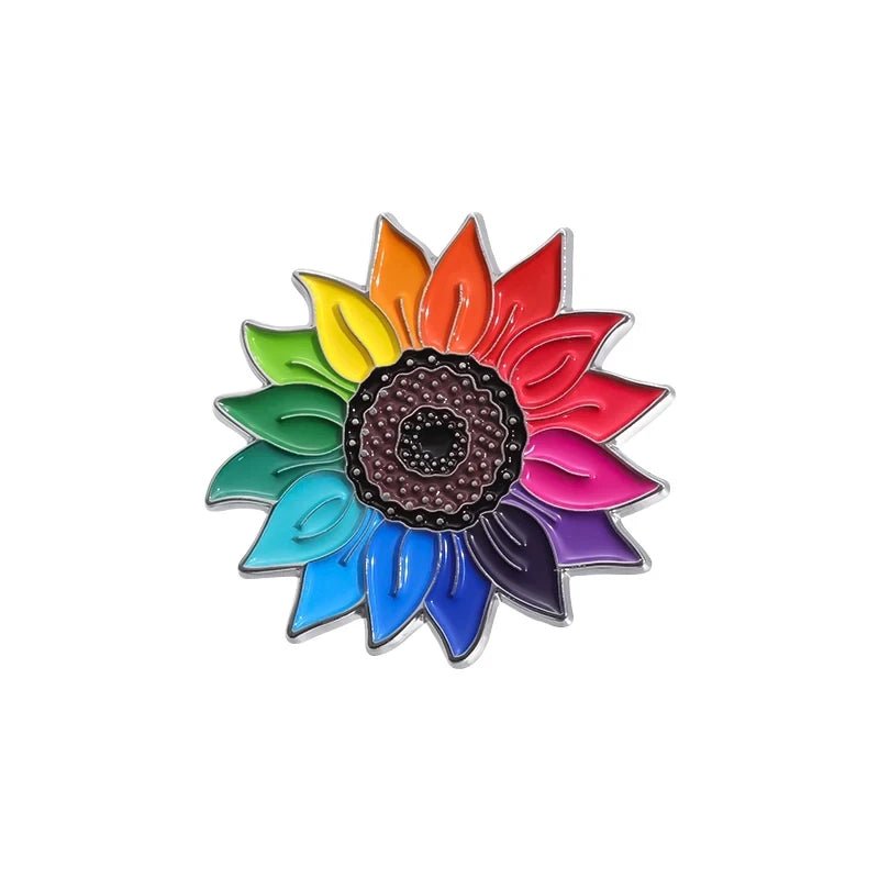 Rainbow pride sunflower. The Hidden Disabilities Sunflower is a simple tool for you to voluntarily share that you have a disability or condition that may not be immediately apparent – and that you may need a helping hand, understanding, or more time in shops, at work, on transport, or in public spaces.
45787217395867