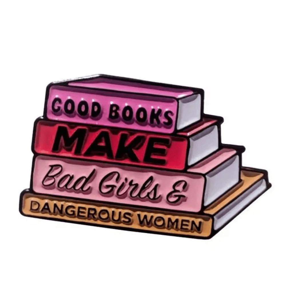 Libraries Are For Everyone trans pride - enamel pin