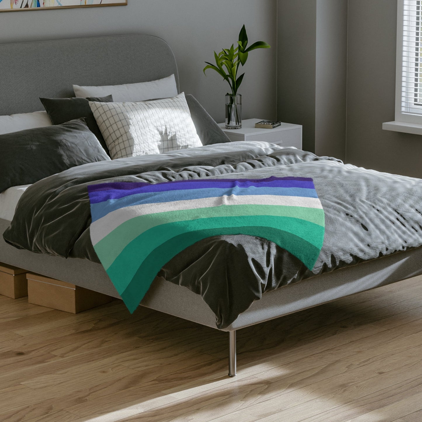 Minky Blanket Gay Men MLM Pride Flag - Velveteen Microfiber Blanket - Gay SkateMinky Blanket Gay Men MLM Pride Flag - Velveteen Microfiber BlanketHome DecorPrintifyGay Skate19596898497512413778