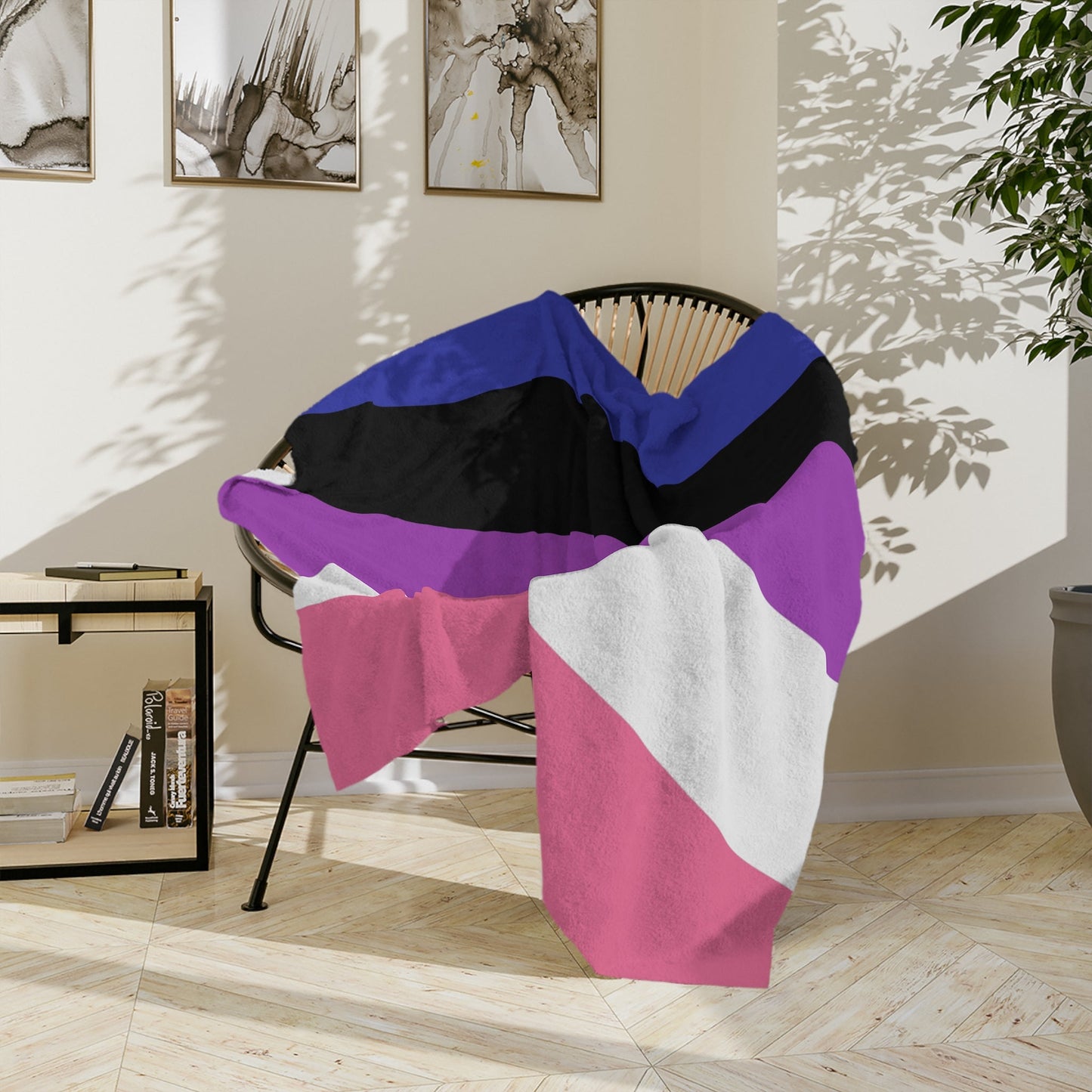Minky Blanket Genderfluid Pride Flag - Velveteen Microfiber Blanket - Gay SkateMinky Blanket Genderfluid Pride Flag - Velveteen Microfiber BlanketHome DecorPrintifyGay Skate18901090789399816763