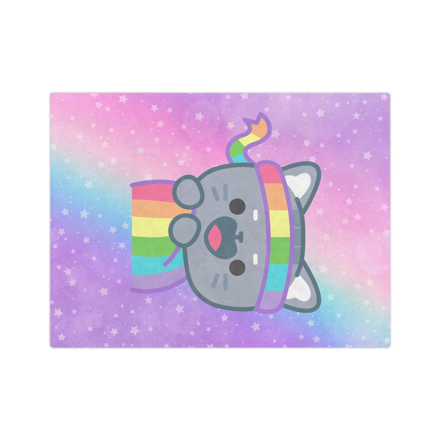 Minky Blanket Kawaii Kitten Rainbow Pride Flag - Velveteen Microfiber Blanket - Gay SkateMinky Blanket Kawaii Kitten Rainbow Pride Flag - Velveteen Microfiber BlanketHome DecorPrintifyGay Skate13846187581888227744