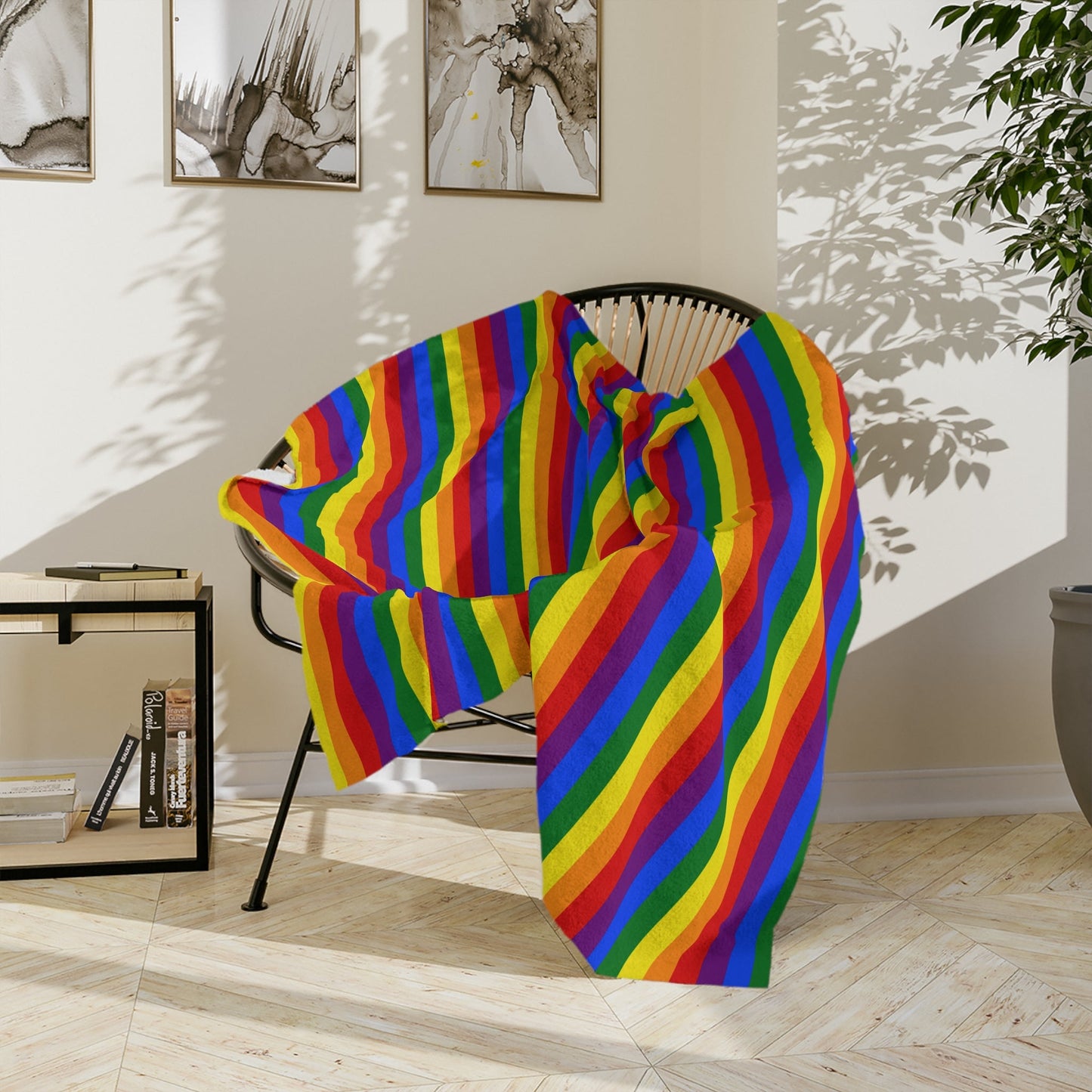 Minky Blanket Rainbow Pride Flag - Velveteen Microfiber Blanket - Gay SkateMinky Blanket Rainbow Pride Flag - Velveteen Microfiber BlanketHome DecorPrintifyGay Skate53689405233213513147