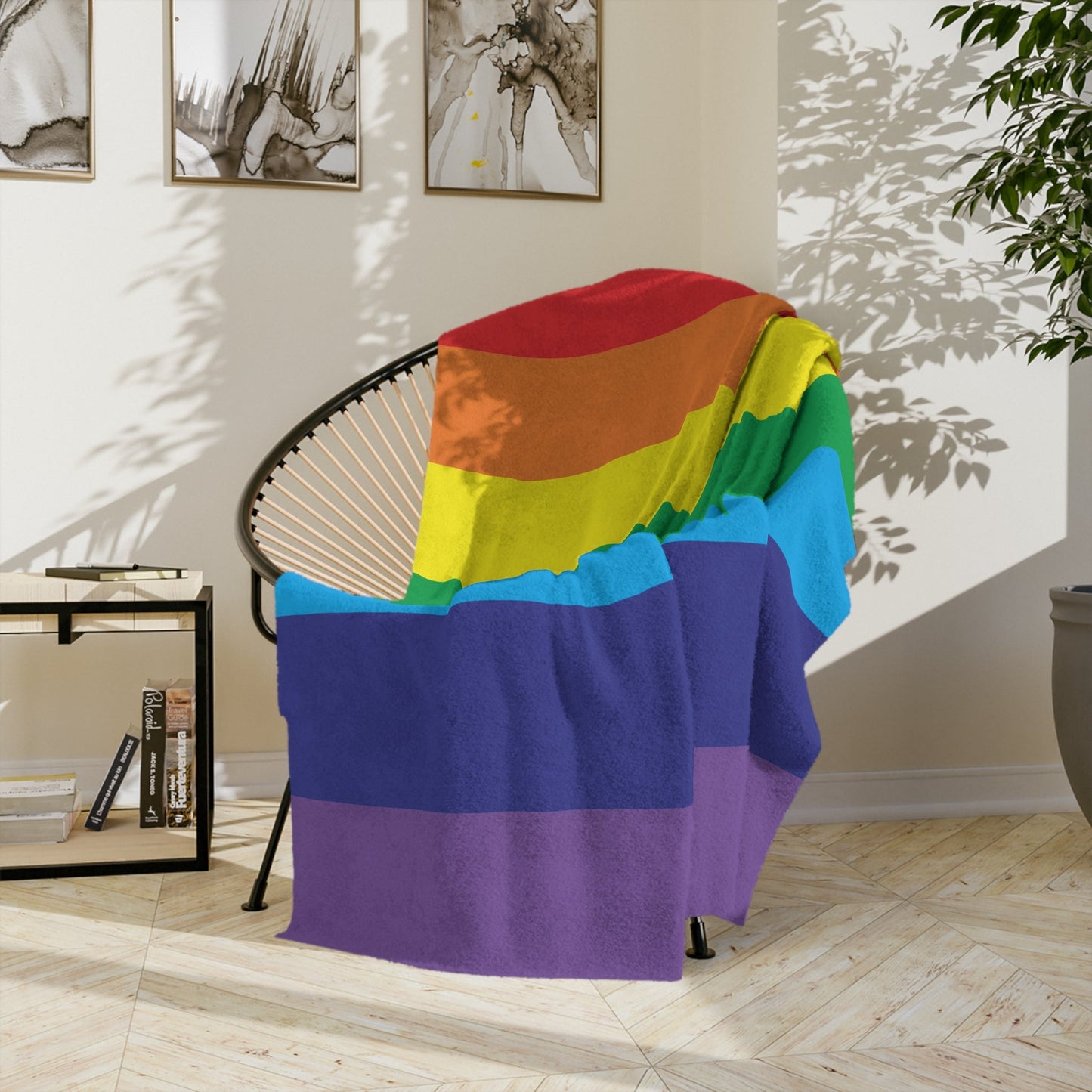 Minky Blanket Rainbow Pride six stripes Flag - Velveteen Microfiber Blanket - Gay SkateMinky Blanket Rainbow Pride six stripes Flag - Velveteen Microfiber BlanketHome DecorPrintifyGay Skate13000006621961259723