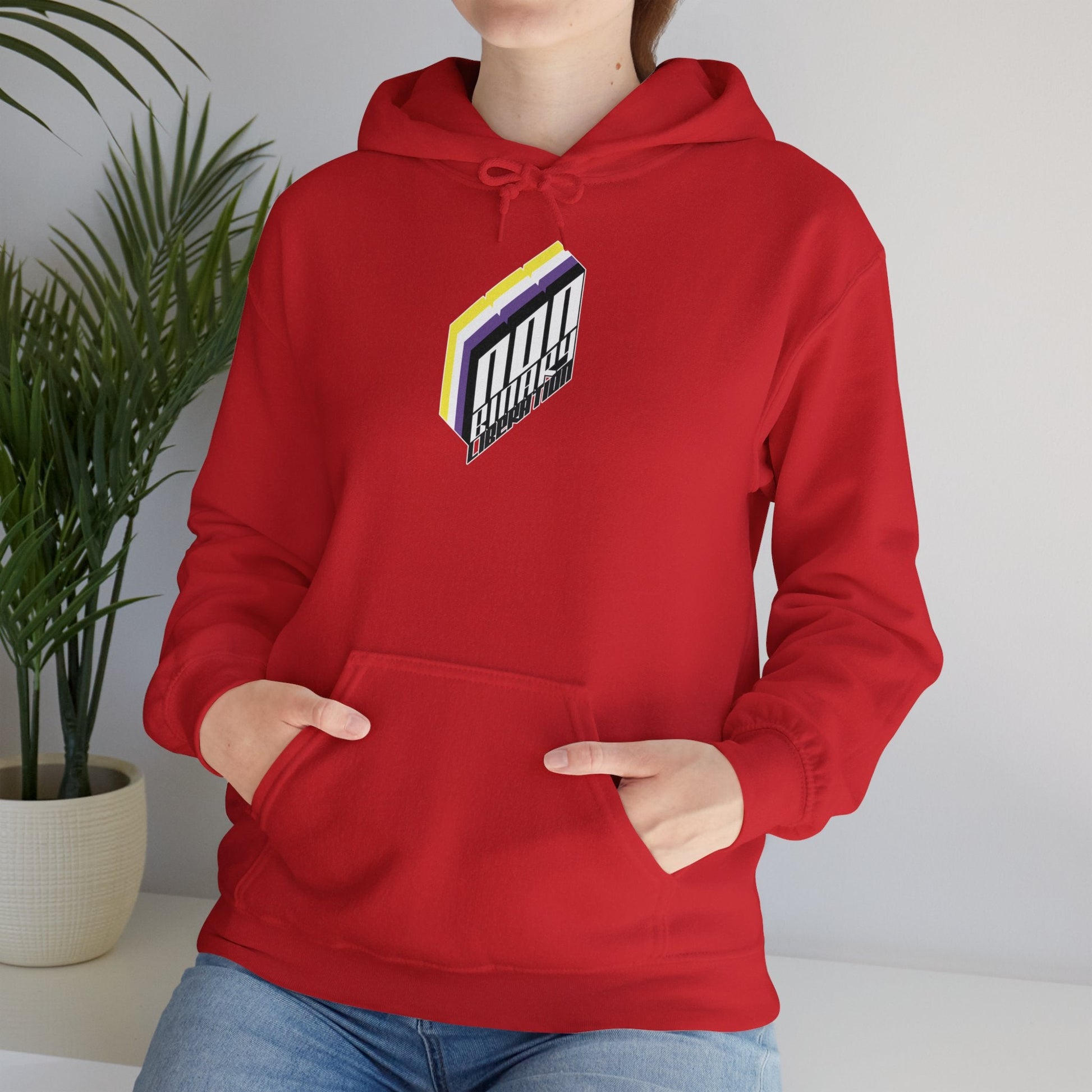 Non - Binary Liberation Hoodie - Australian Shipping - Gay SkateNon - Binary Liberation Hoodie - Australian ShippingHoodiePrintifyGay Skate24540451897229340640