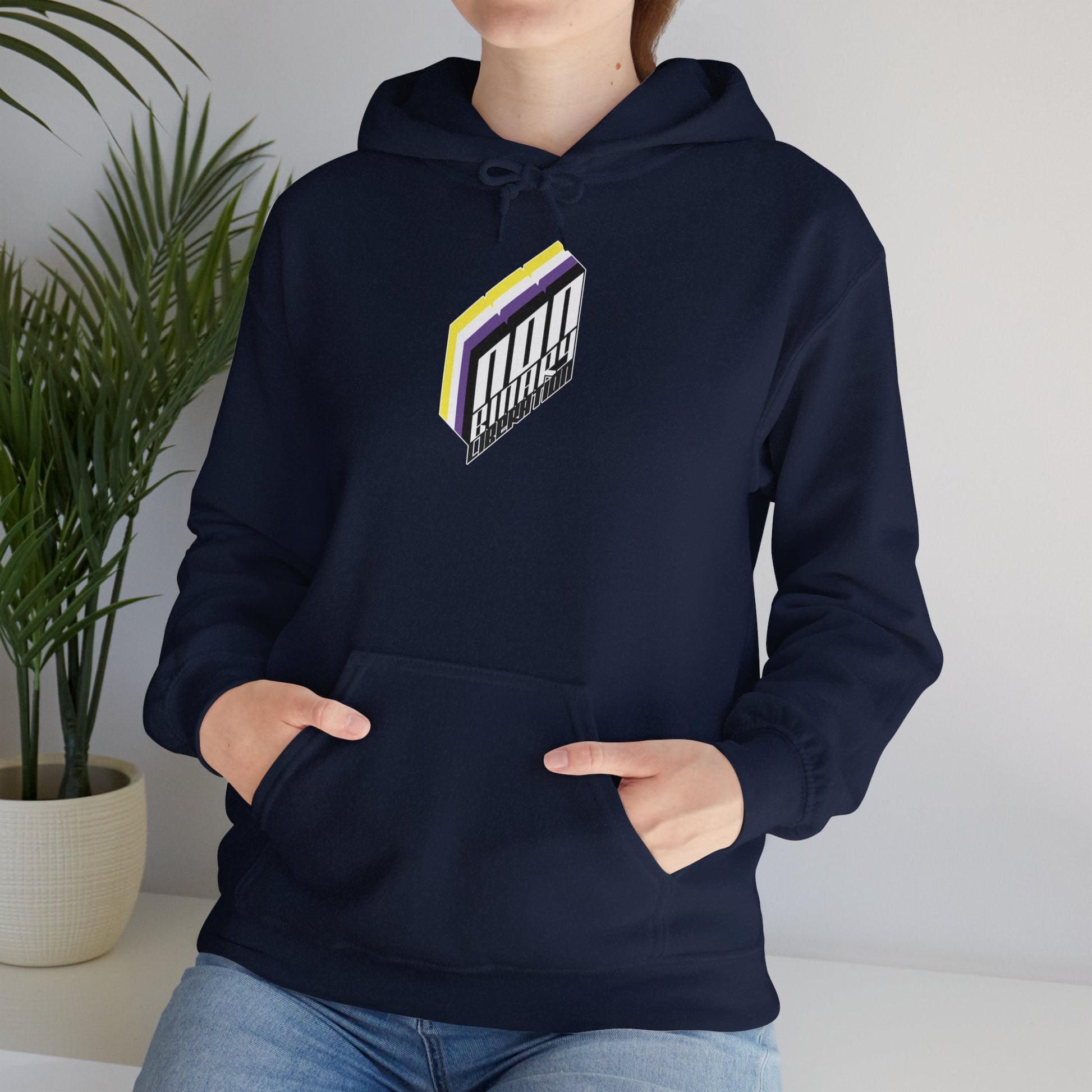 Non - Binary Liberation Hoodie - Australian Shipping - Gay SkateNon - Binary Liberation Hoodie - Australian ShippingHoodiePrintifyGay Skate24540451897229340640
