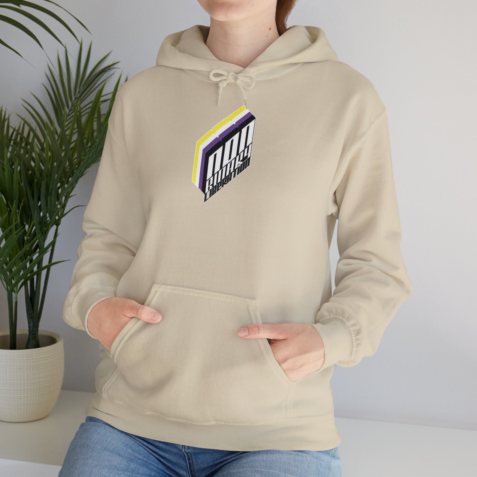 Non - Binary Liberation Hoodie - Australian Shipping - Gay SkateNon - Binary Liberation Hoodie - Australian ShippingHoodiePrintifyGay Skate24540451897229340640