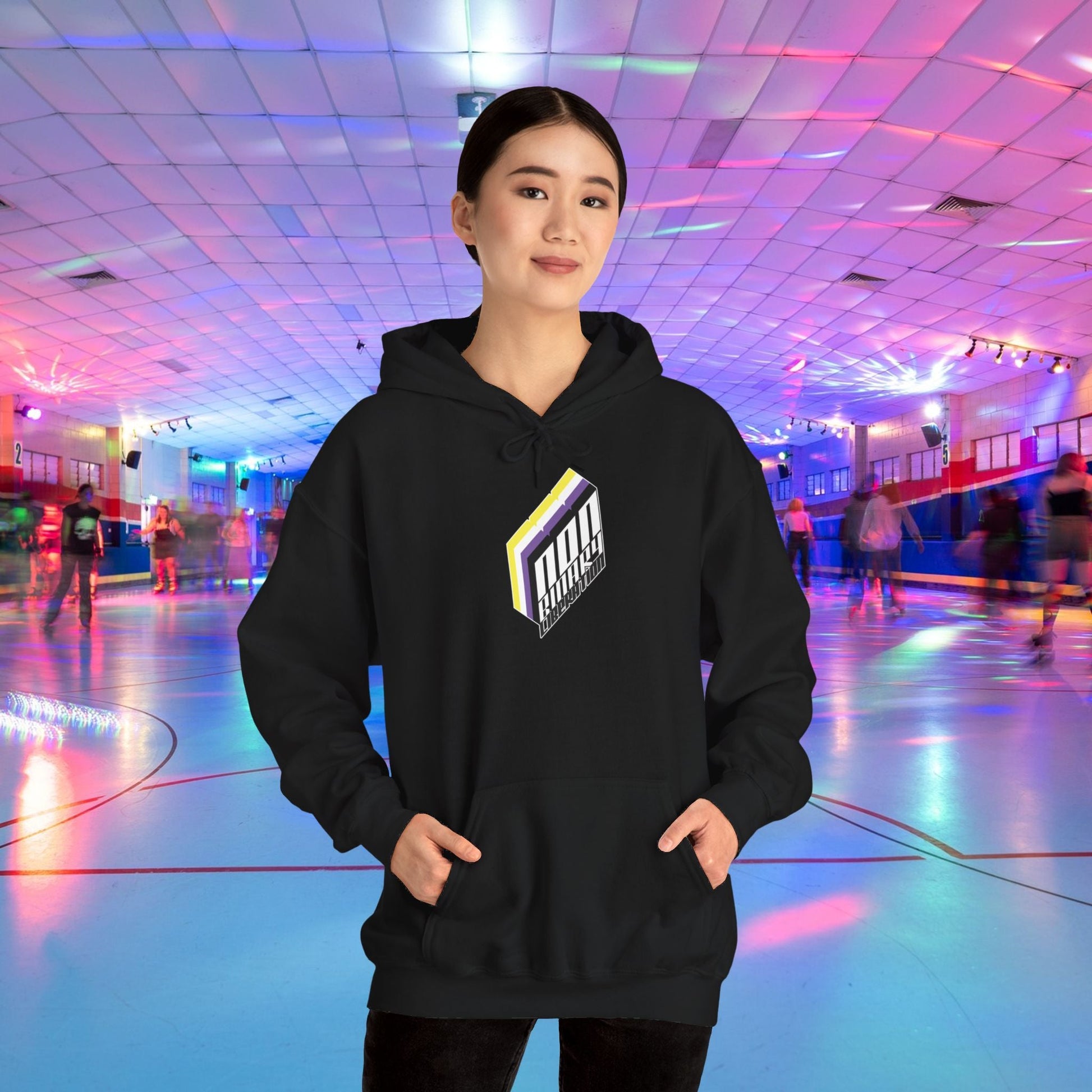 Non - Binary Liberation Hoodie - Australian Shipping - Gay SkateNon - Binary Liberation Hoodie - Australian ShippingHoodiePrintifyGay Skate24540451897229340640