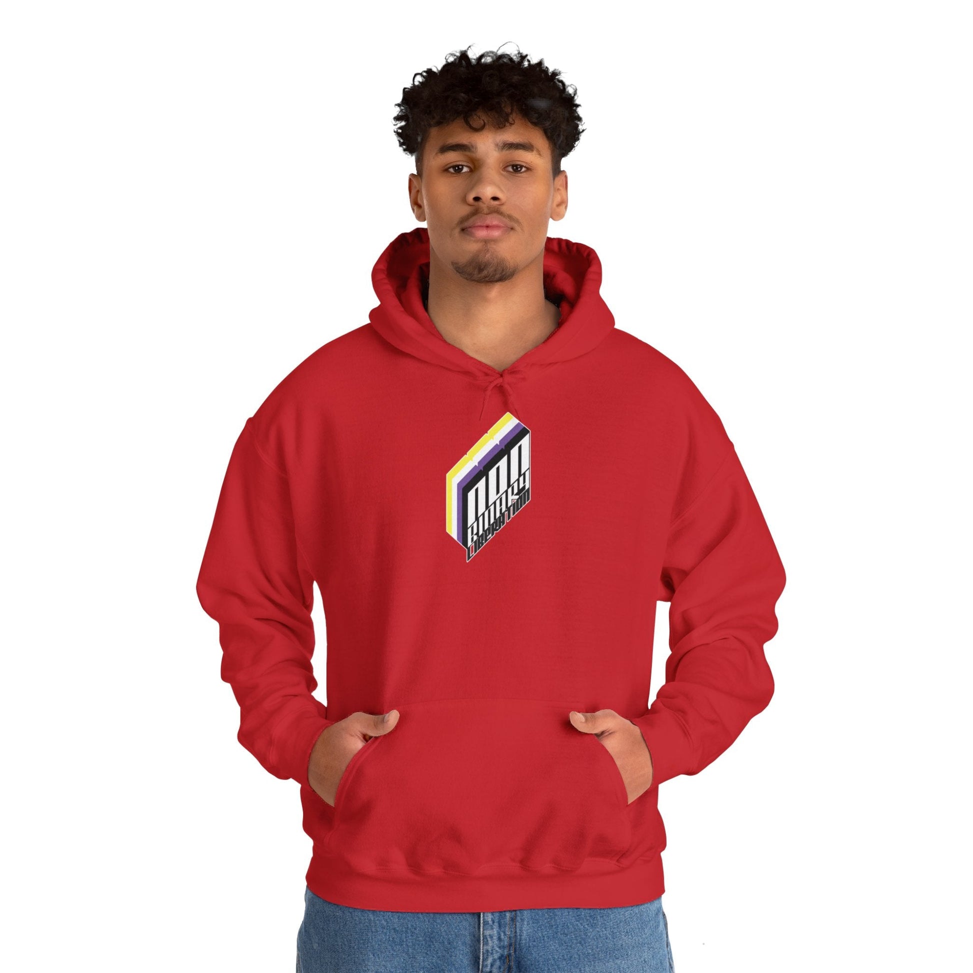 Non - Binary Liberation Hoodie - Australian Shipping - Gay SkateNon - Binary Liberation Hoodie - Australian ShippingHoodiePrintifyGay Skate24540451897229340640