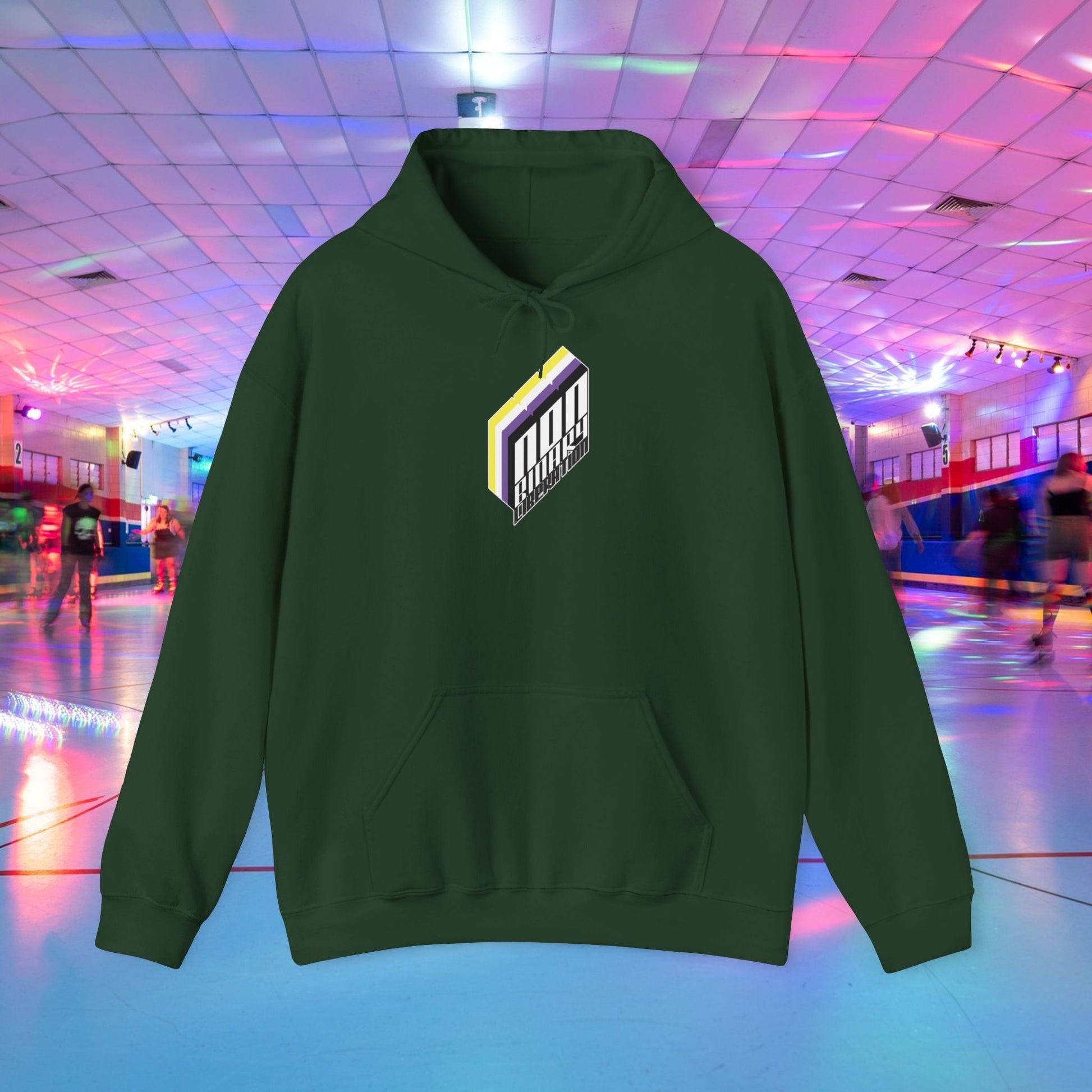 Non - Binary Liberation Hoodie - Australian Shipping - Gay SkateNon - Binary Liberation Hoodie - Australian ShippingHoodiePrintifyGay Skate24540451897229340640