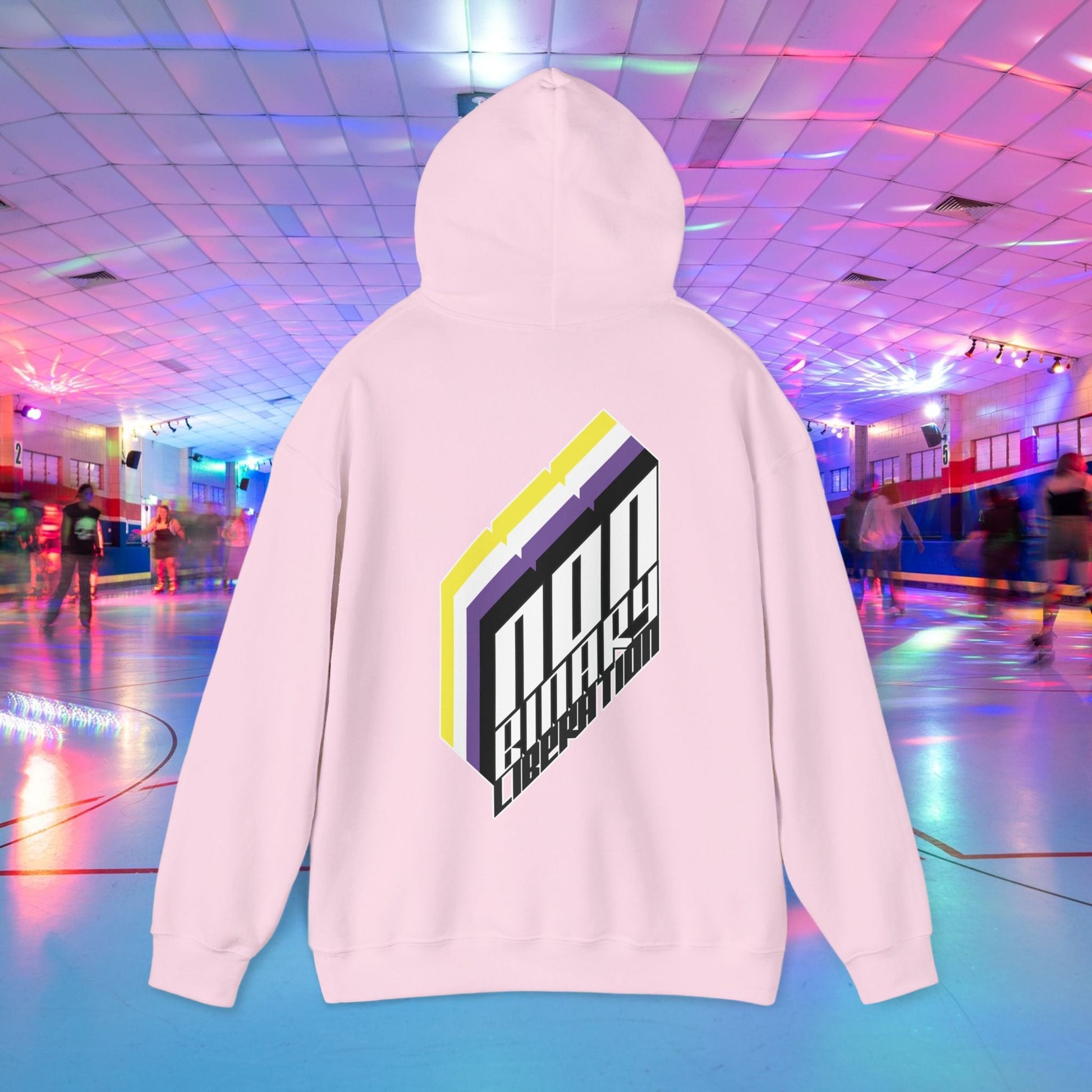 Non - Binary Liberation Hoodie - Australian Shipping - Gay SkateNon - Binary Liberation Hoodie - Australian ShippingHoodiePrintifyGay Skate24540451897229340640