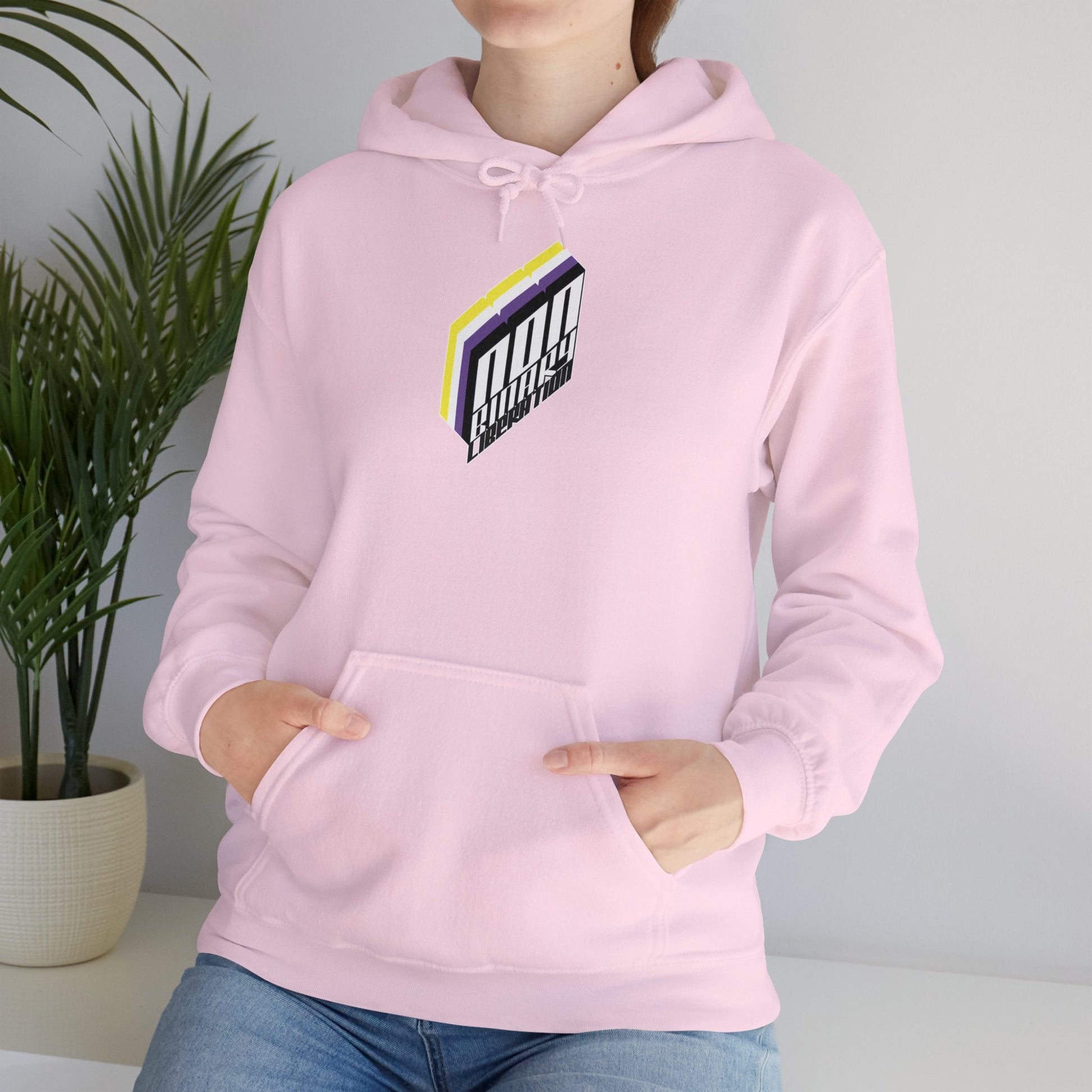 Non - Binary Liberation Hoodie - Australian Shipping - Gay SkateNon - Binary Liberation Hoodie - Australian ShippingHoodiePrintifyGay Skate24540451897229340640