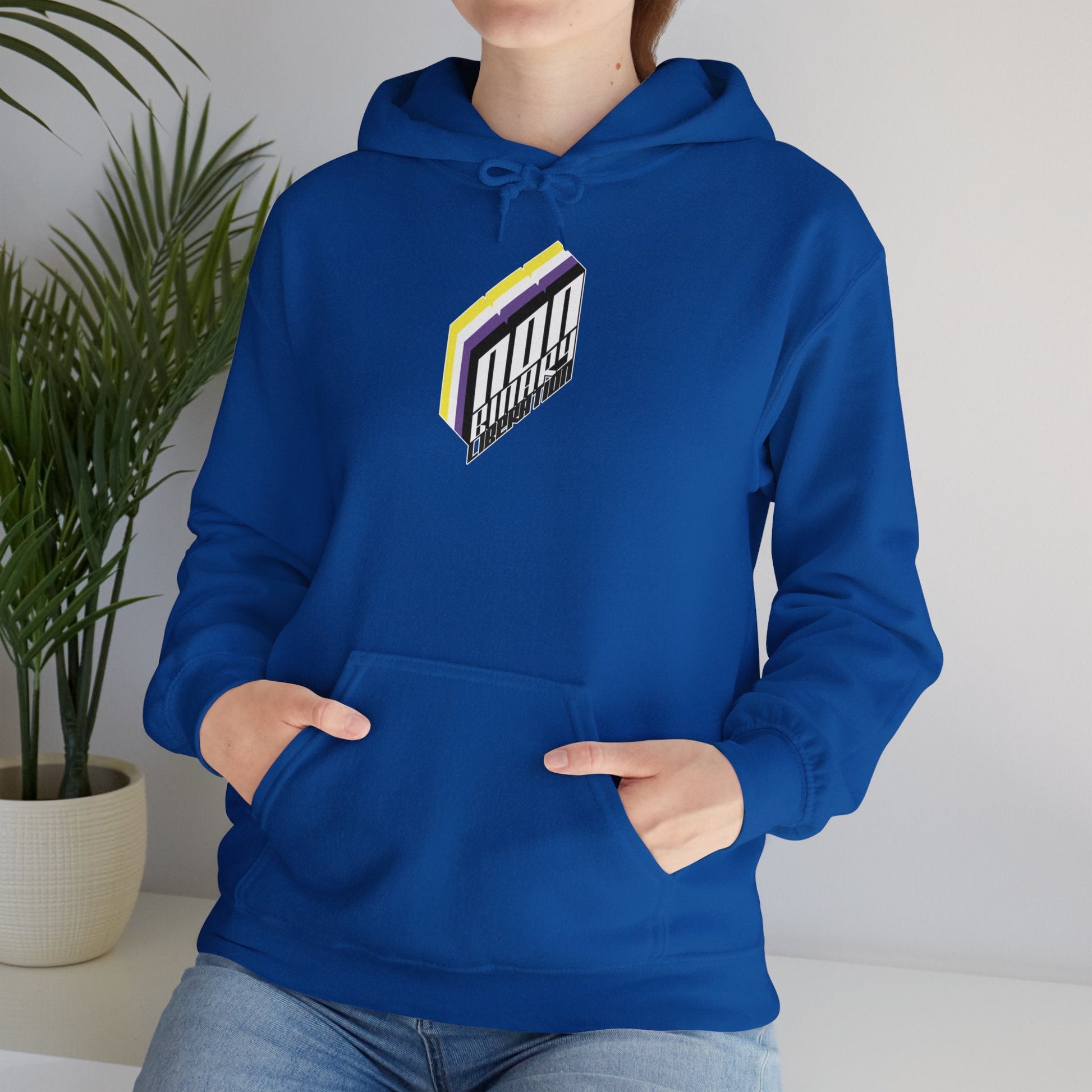 Non - Binary Liberation Hoodie - Australian Shipping - Gay SkateNon - Binary Liberation Hoodie - Australian ShippingHoodiePrintifyGay Skate24540451897229340640