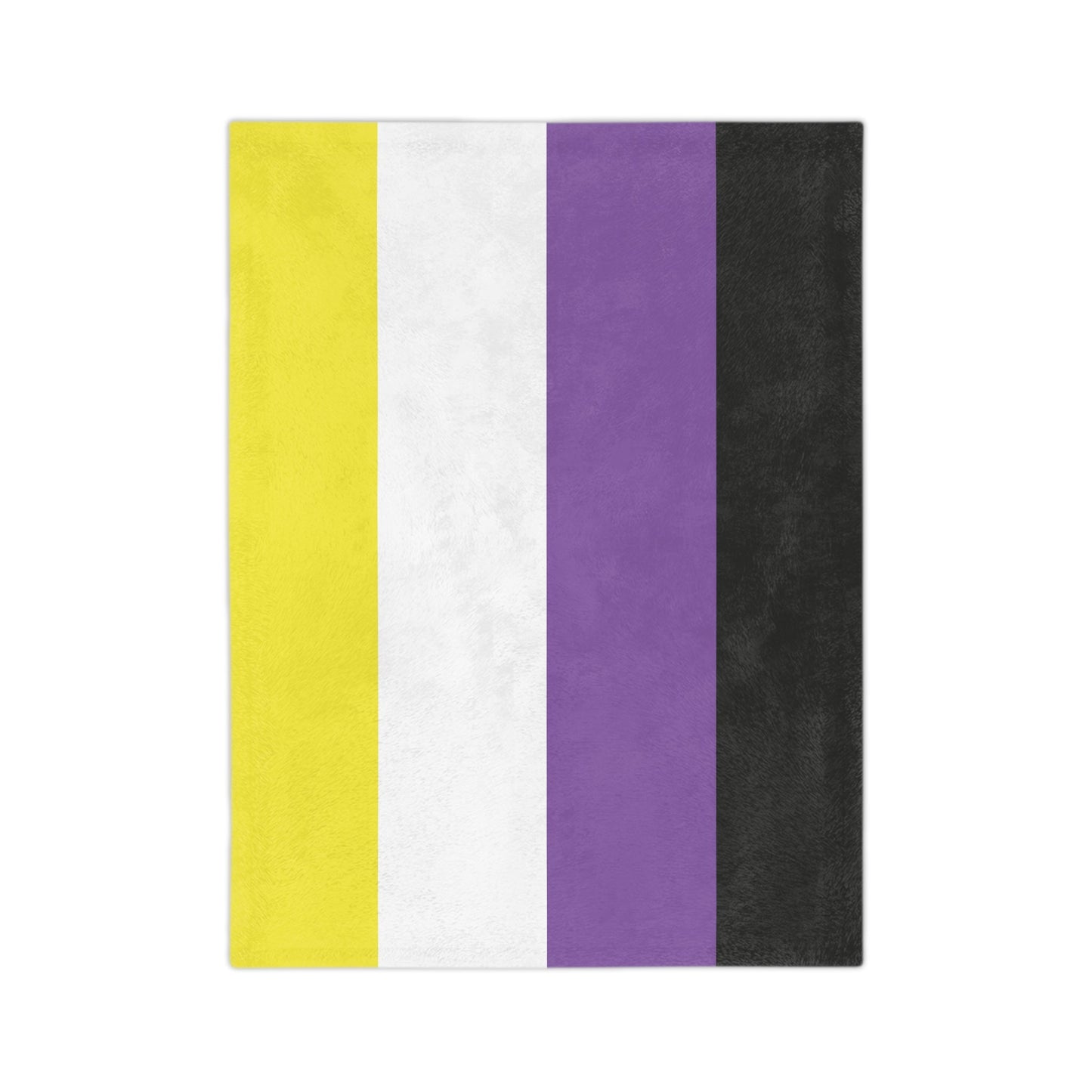 Non - Binary Pride Flag - Velveteen Microfiber Blanket - Gay SkateNon - Binary Pride Flag - Velveteen Microfiber BlanketHome DecorPrintifyGay Skate98121996797264237442