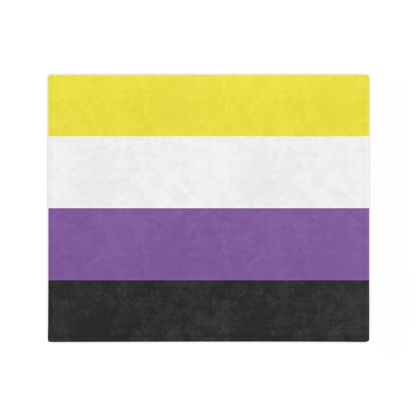 Non - Binary Pride Flag - Velveteen Microfiber Blanket - Gay SkateNon - Binary Pride Flag - Velveteen Microfiber BlanketHome DecorPrintifyGay Skate98121996797264237442