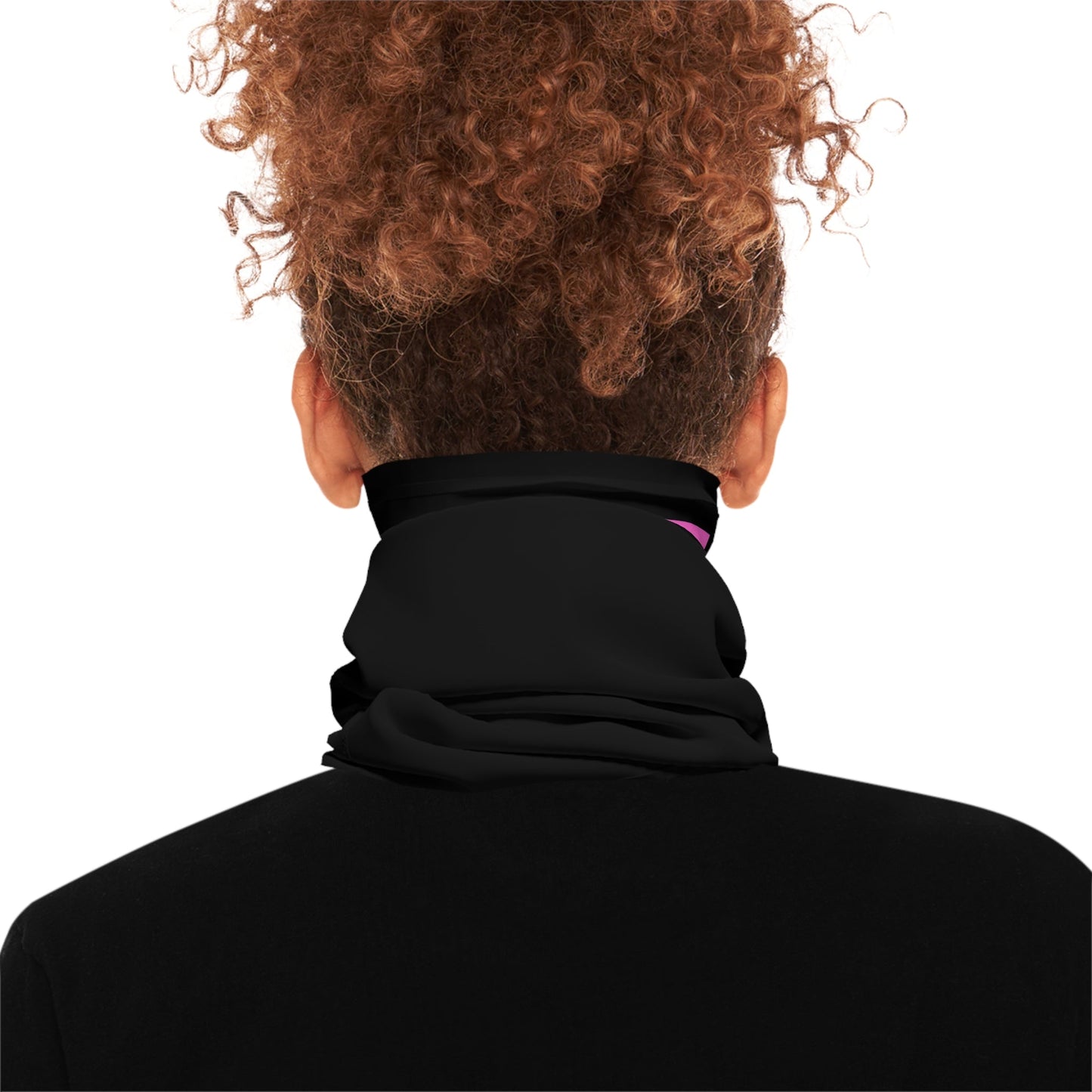 Pink Triangle LGBTIQA Resistance Lightweight Neck Gaiter - Face Mask from a Queer Owned Business