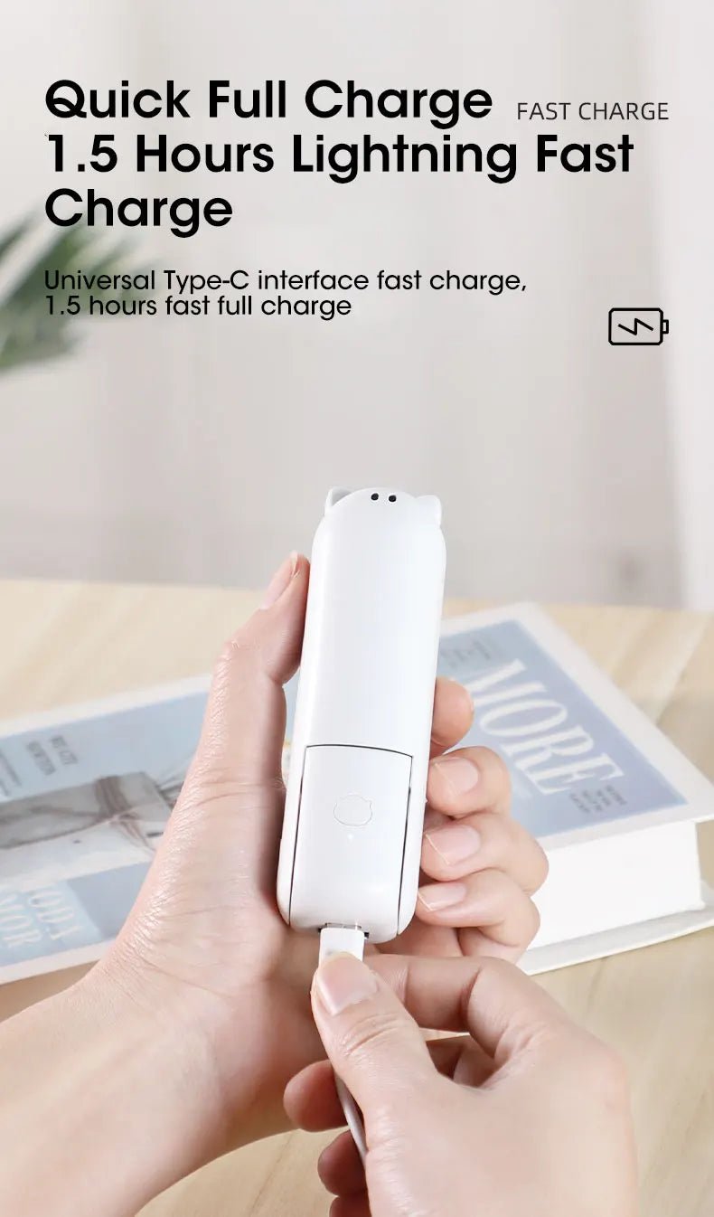 Portable Rechargeable Mini Electric Fan - a range of colours - Gay SkatePortable Rechargeable Mini Electric Fan - a range of coloursskate accessoriesGay SkateGay Skate14:200006154#White