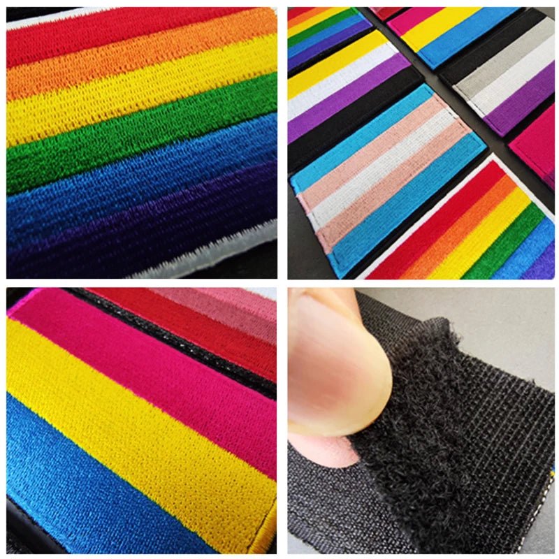 Pride Flag Embroidered Patches - Gay SkatePride Flag Embroidered Patchesskate accessoriesGay SkateGay Skate14:100006056#A75 - 2