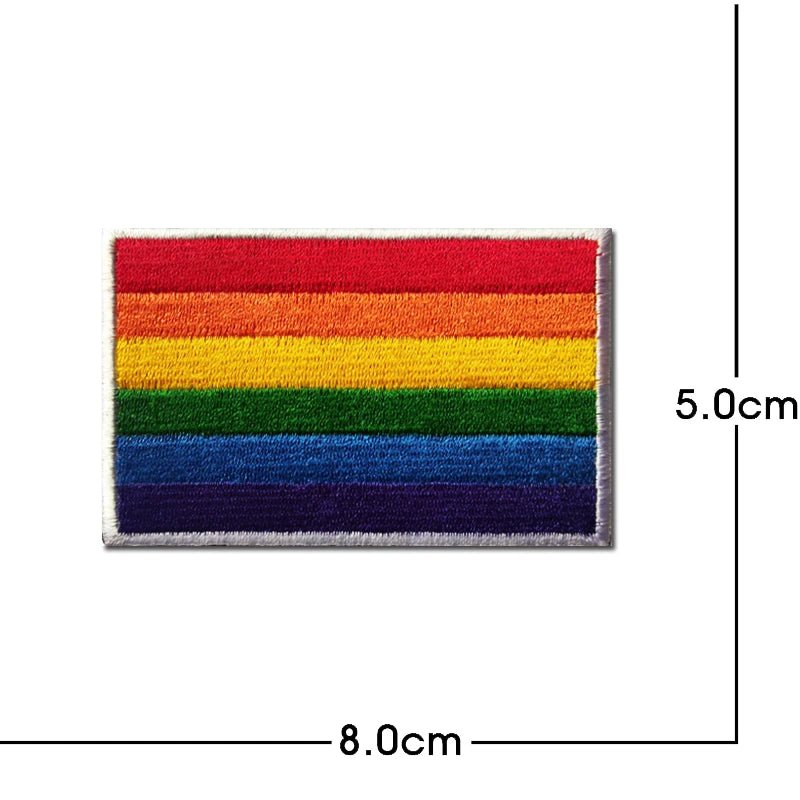 Pride Flag Iron On Patch