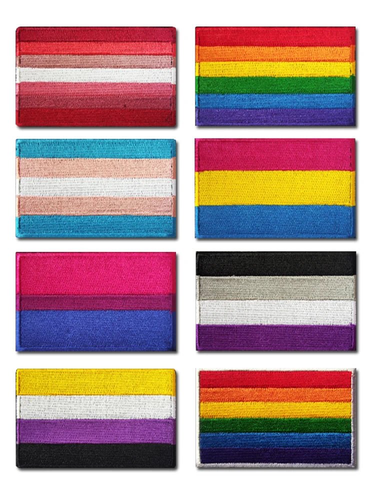 Pride Flag Embroidered Patches - Gay SkatePride Flag Embroidered Patchesskate accessoriesGay SkateGay Skate14:100006057#A75 - 3