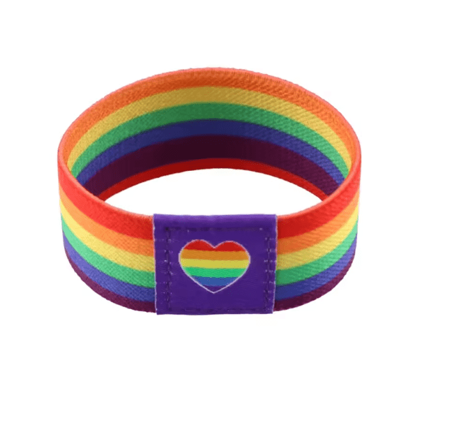 Pride Flag Wristband - Rainbow, Trans, Lesbian pride