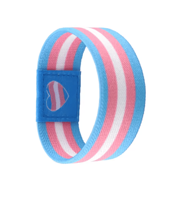 Pride Flag Wristband - Rainbow, Trans, Lesbian pride