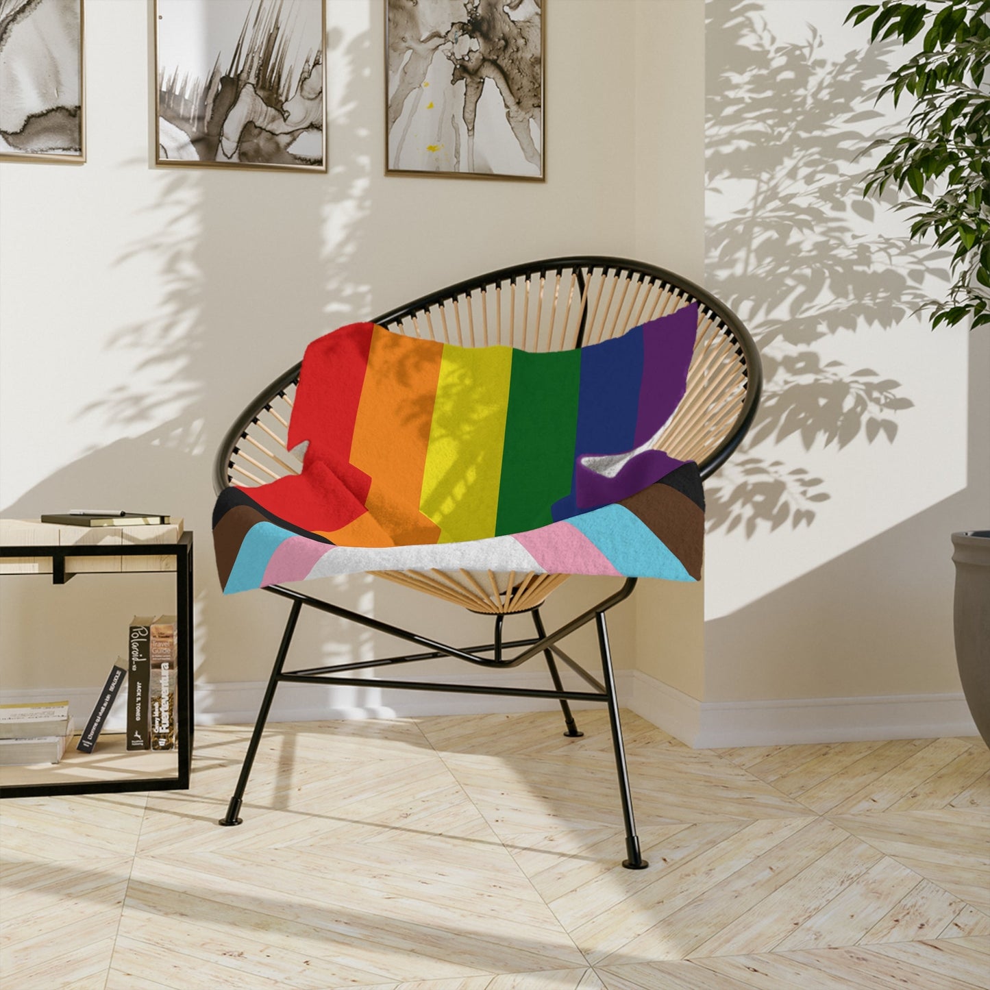 Progress Pride Flag - Velveteen Microfiber Blanket - Gay SkateProgress Pride Flag - Velveteen Microfiber BlanketHome DecorPrintifyGay Skate24180156940935208441