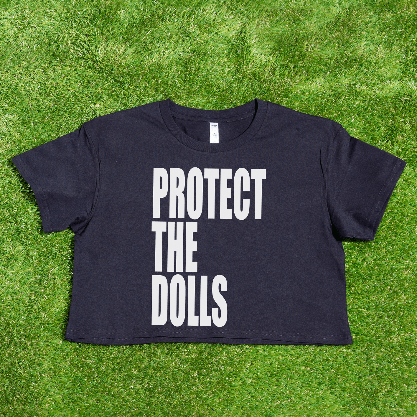 Protect The Dolls t-shirt created and sold by a queer and trans owned small business