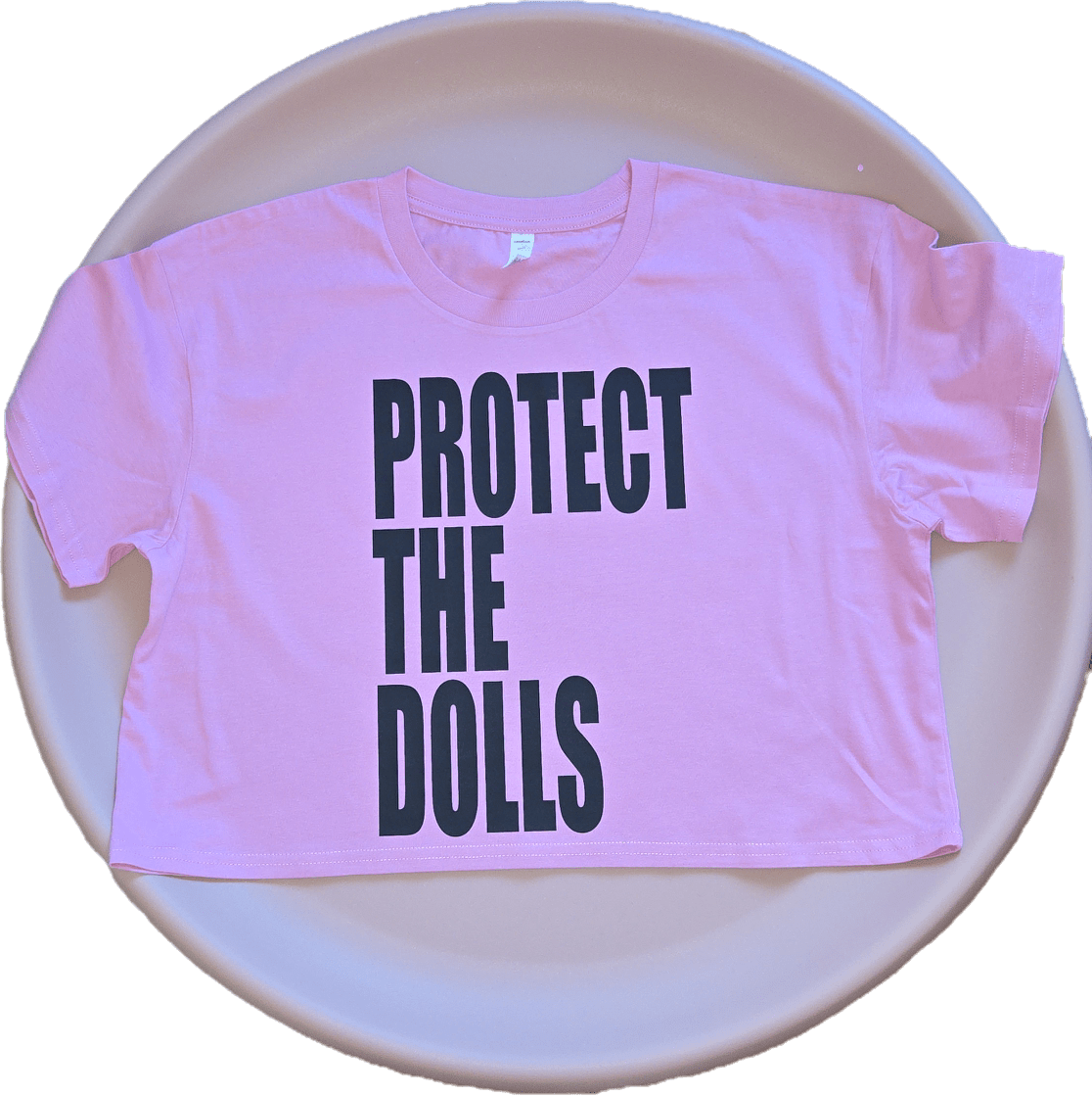 100% Cotton, Locally Printed, Protect The Dolls shirts in sizes from Extra Small to 5XL