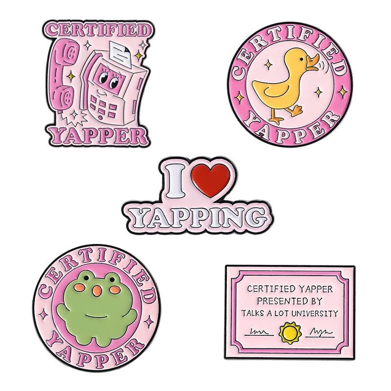 Rainbow LGBTIQA+ Pride - set of five enamel pins