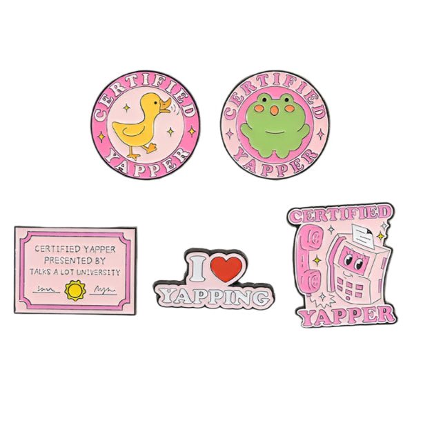 Rainbow LGBTIQA+ Pride - set of five enamel pins