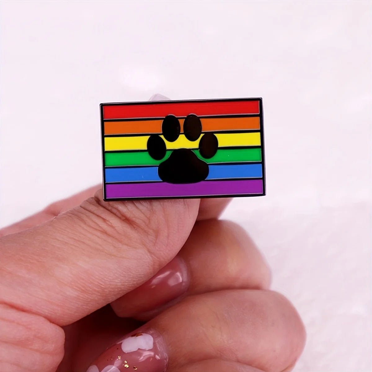 Rainbow Paw Print Enamel Pin - Gay SkateRainbow Paw Print Enamel Pinskate accessoriesGay SkateGay Skate200001033:350525#C19 - 2 - 832