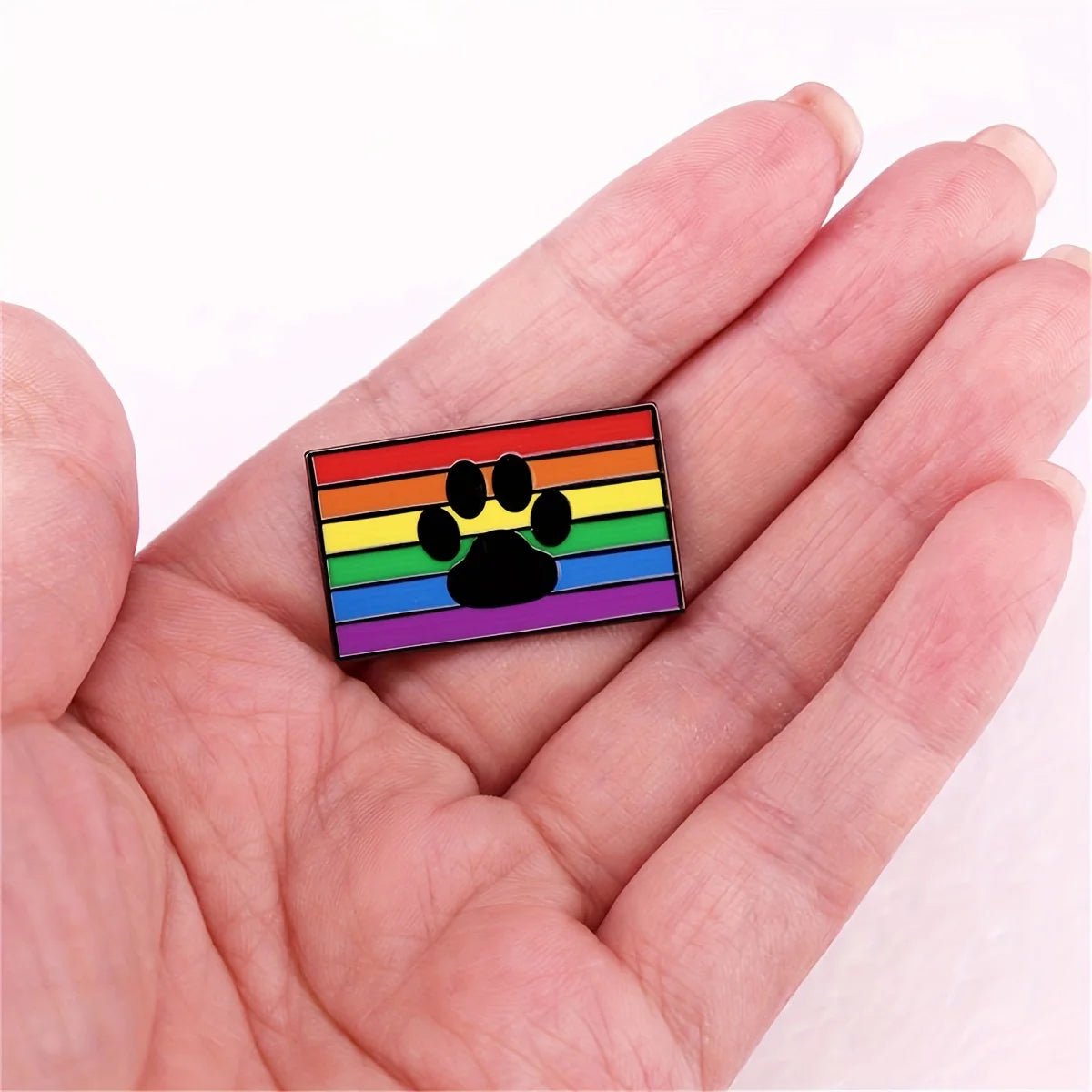 Rainbow Paw Print Enamel Pin - Gay SkateRainbow Paw Print Enamel Pinskate accessoriesGay SkateGay Skate200001033:350525#C19 - 2 - 832