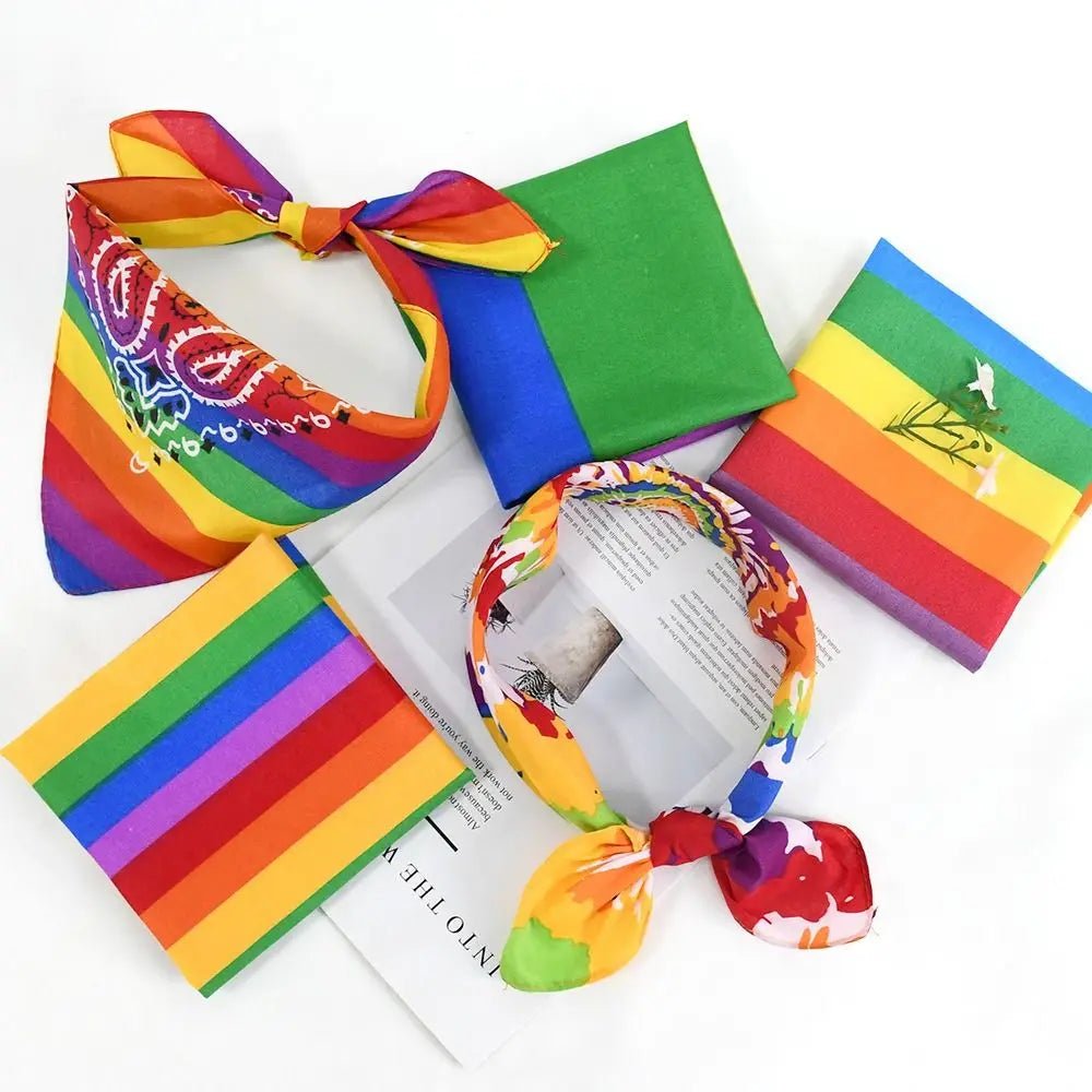 Rainbow pride bandanna - 5 designs