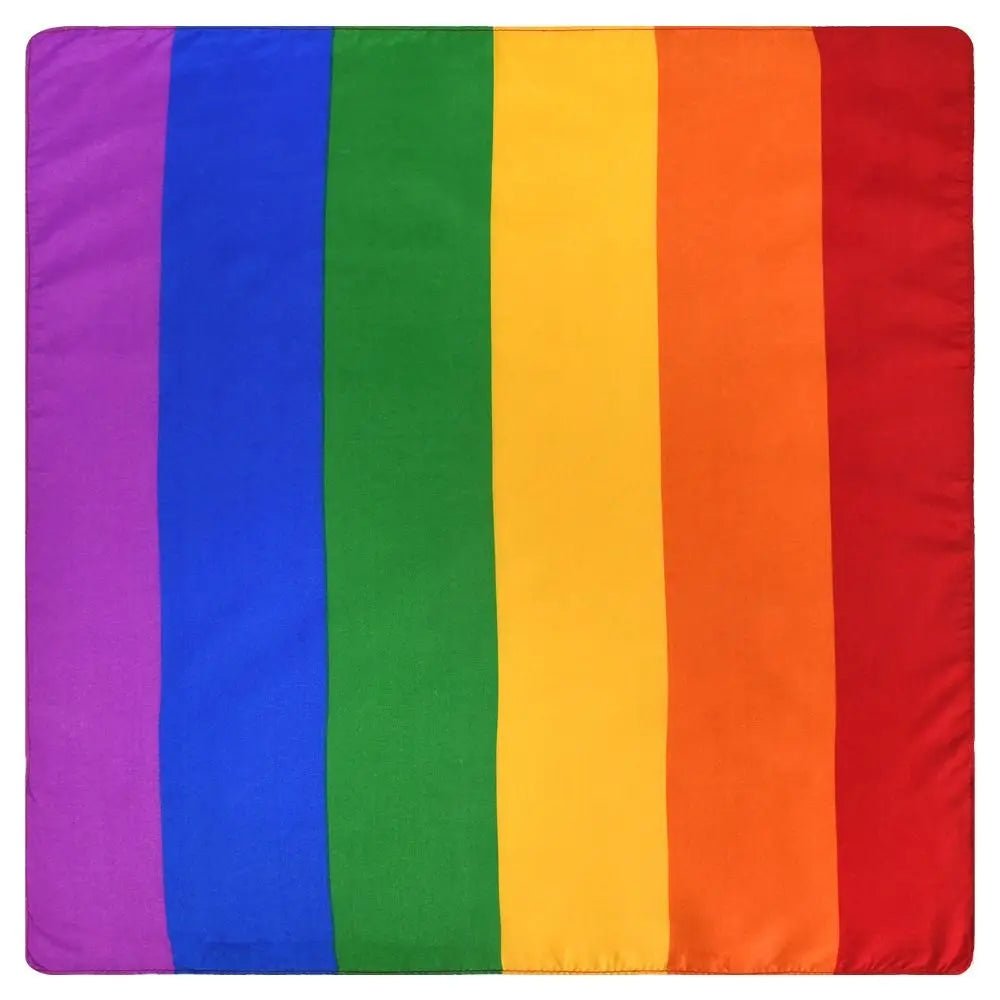 Rainbow pride flag bandanna