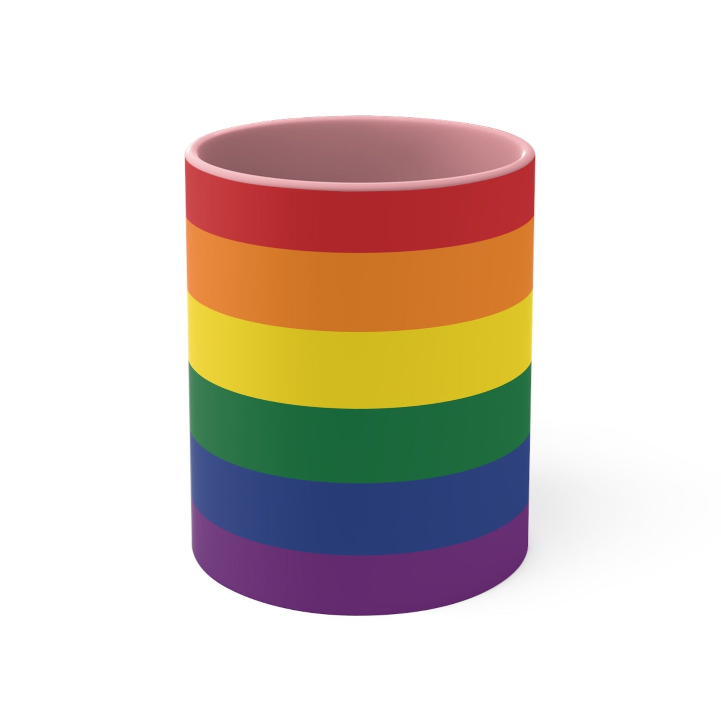 Rainbow pride flag colourful accent mug - Gay SkateRainbow pride flag colourful accent mugMugPrintifyGay Skate14901501171019452240