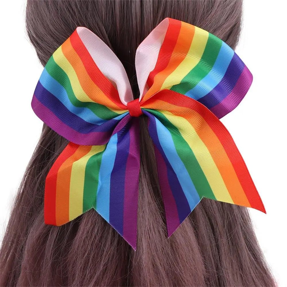 Rainbow pride hair accessories