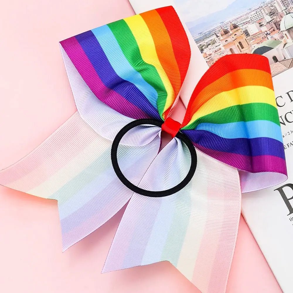 Rainbow pride hair accessories