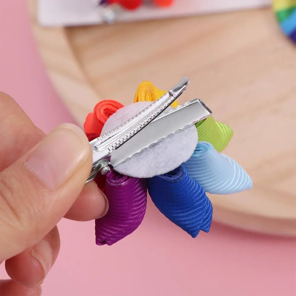 Rainbow pride hair accessories