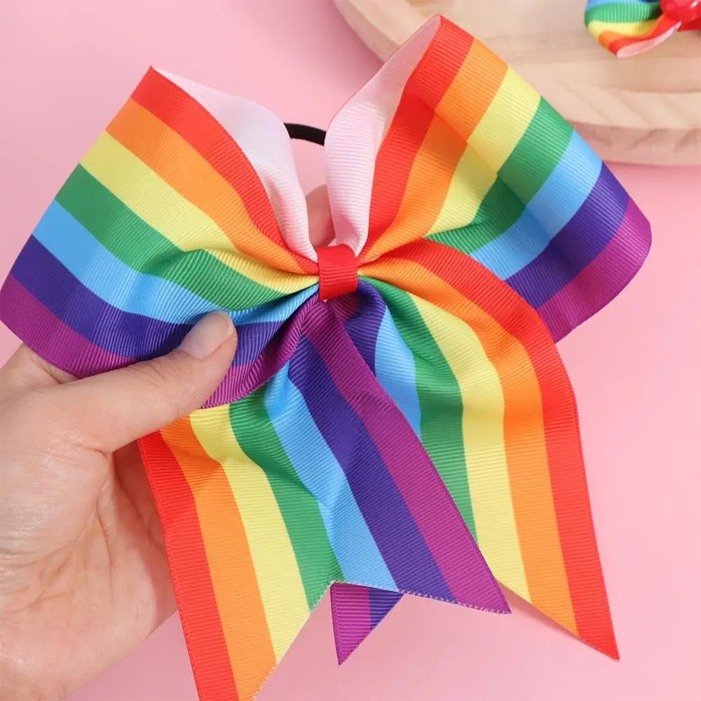 Rainbow pride hair accessories