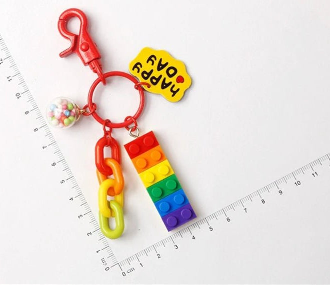 Rainbow Pride Keychain or Bag Charms - Gay SkateRainbow Pride Keychain or Bag CharmsGay SkateGay Skate14:193#2
