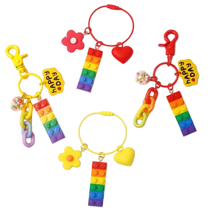 Rainbow Pride Keychain or Bag Charms - Gay SkateRainbow Pride Keychain or Bag CharmsGay SkateGay Skate14:175#3