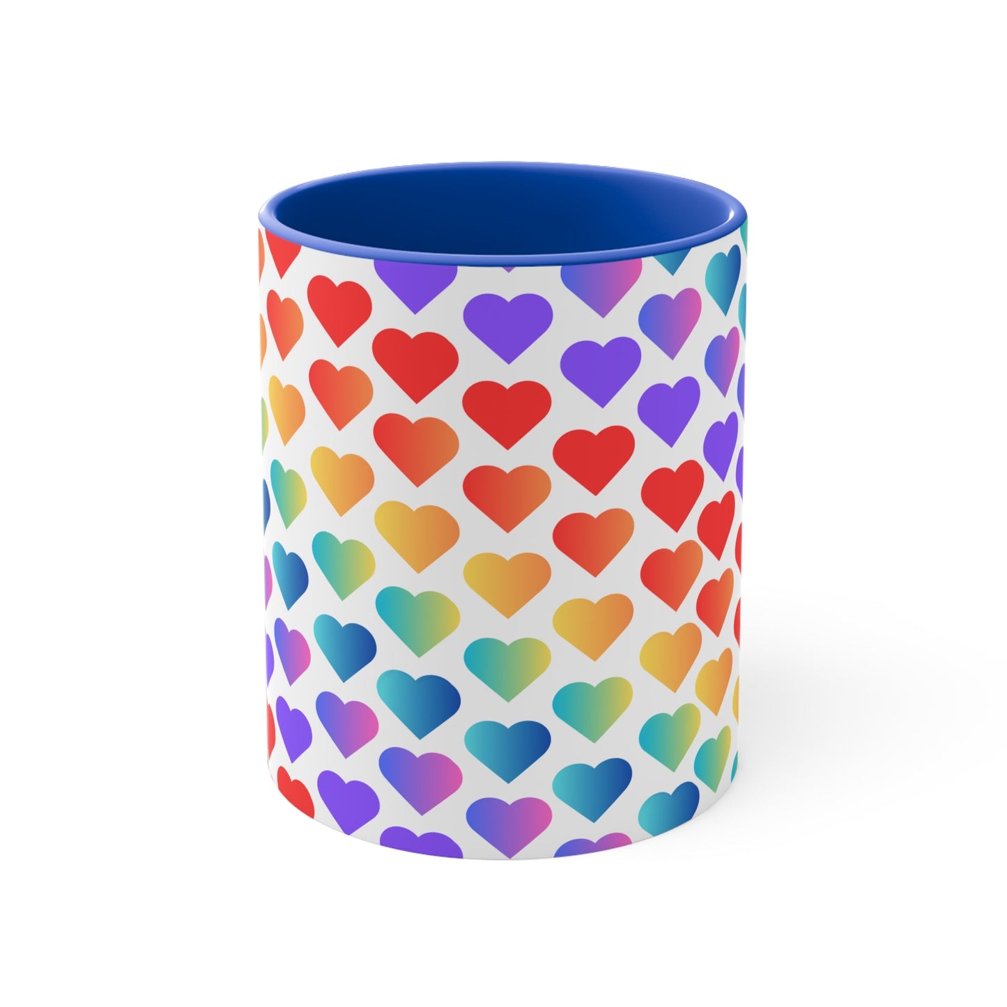 Rainbow pride love hearts colourful accent mug - Gay SkateRainbow pride love hearts colourful accent mugMugPrintifyGay Skate20756864656603930072