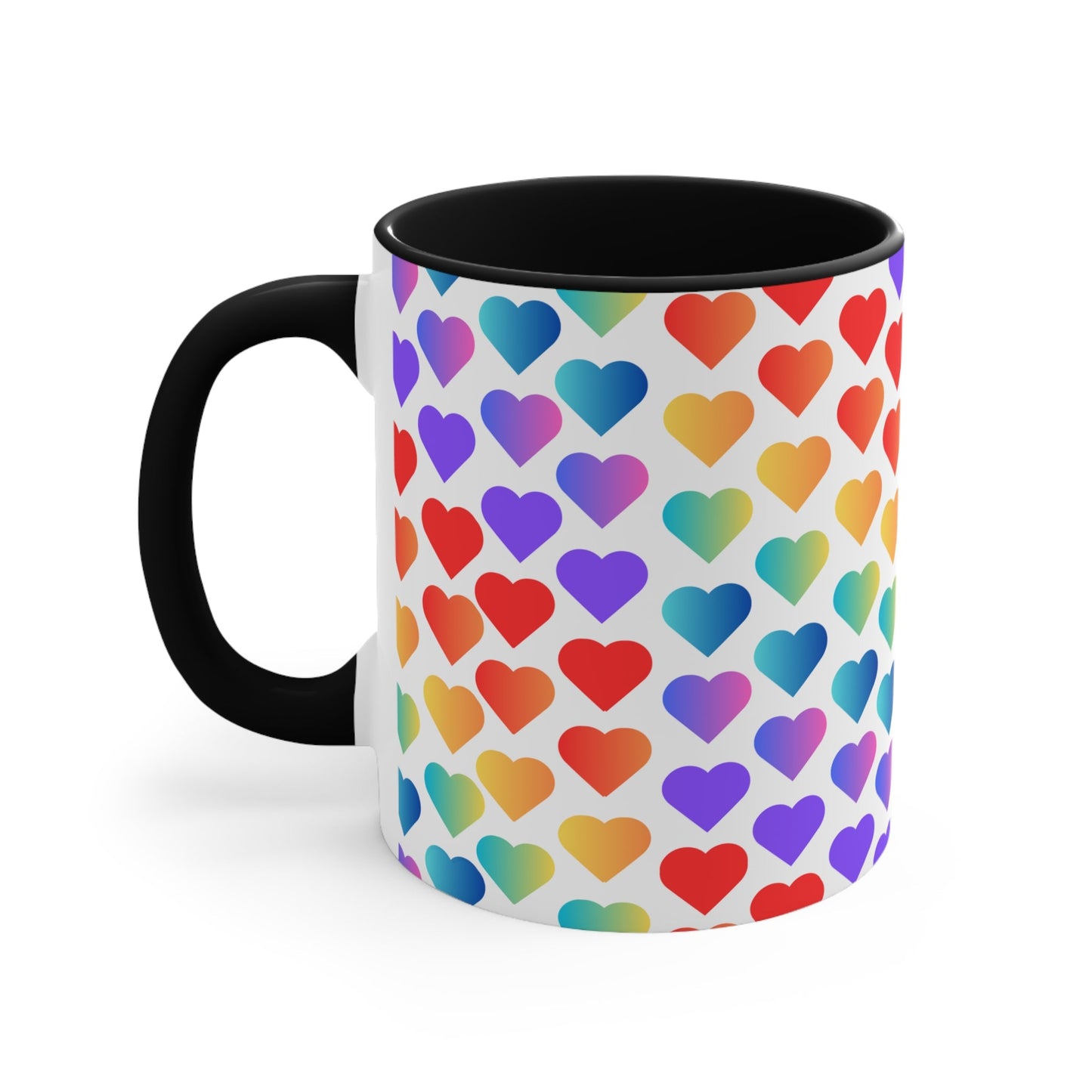 Rainbow pride love hearts colourful accent mug - Gay SkateRainbow pride love hearts colourful accent mugMugPrintifyGay Skate96154416274263734994